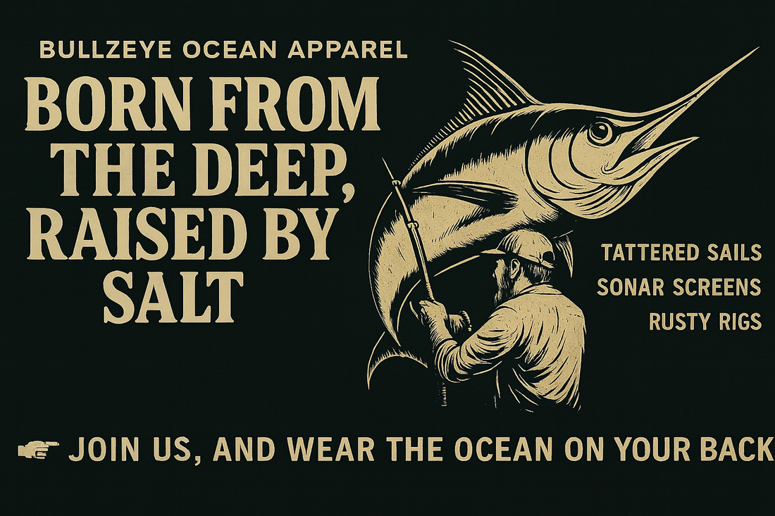 Bullzeye Ocean Apparel — Born from the Deep, Raised by Salt