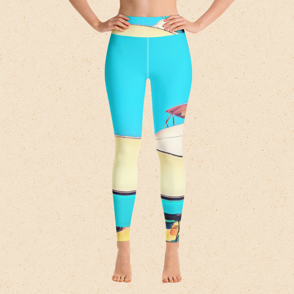 House of Boats yoga leggings