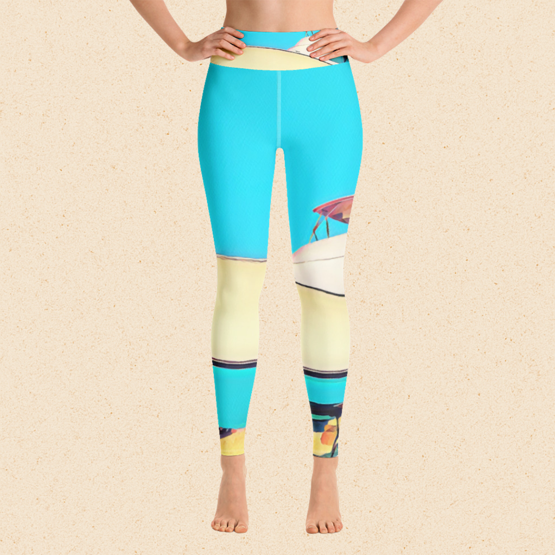 House of Boats yoga leggings