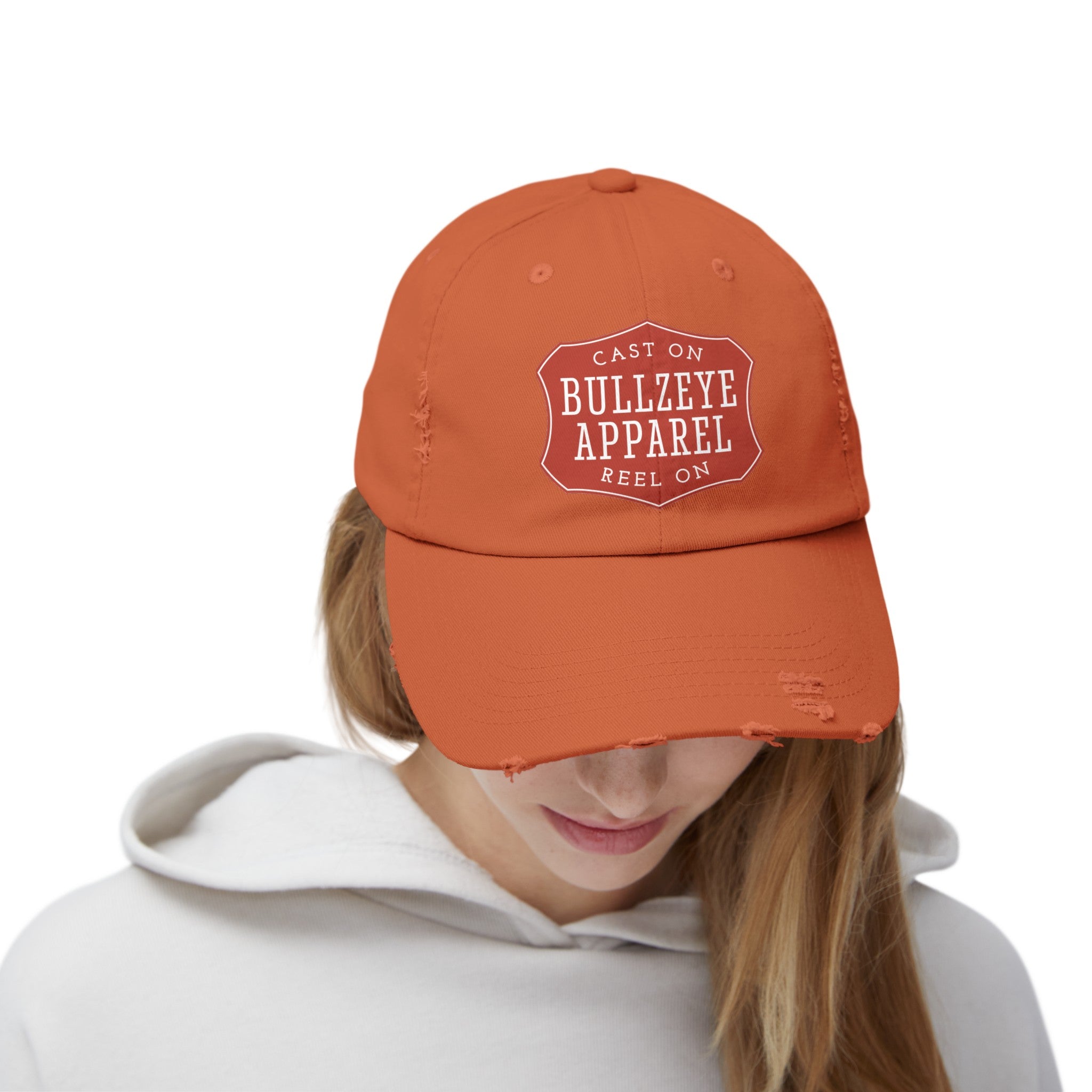 Bullzeye Apparel Unisex Distressed Cap