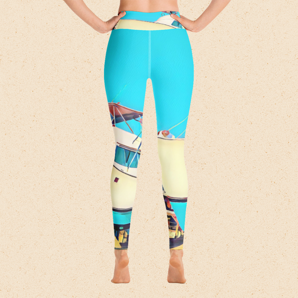House of Boats yoga leggings